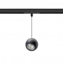 Skye lampa wisząca szynowa 48V 12W 3000K 1200lm led czarny